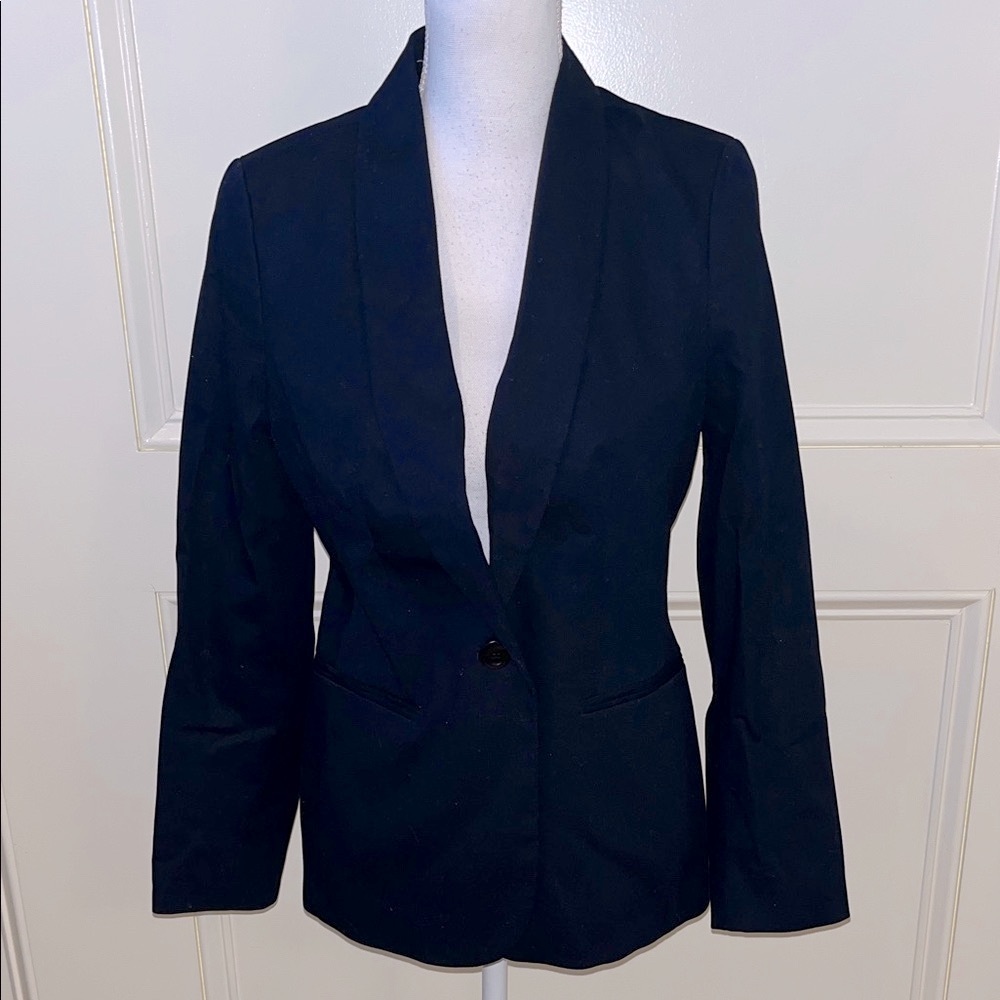 Talbots Black Women's Single-Button Blazer